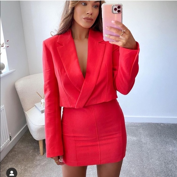 NWT ZARA Linen Mini Skirt S - Picture 4 of 10